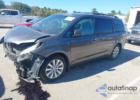 2017 Toyota Sienna Xle Premium 7 Passenger from USA, damaged, VIN 5TDDZ3DC2HS153596
